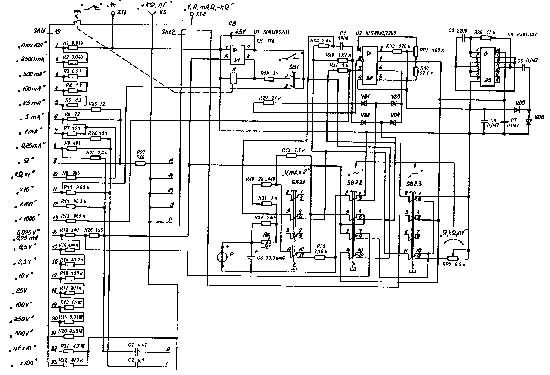 Мультиметр вр 11а принципиальная схема